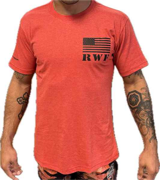 RWF T with Flag - Red